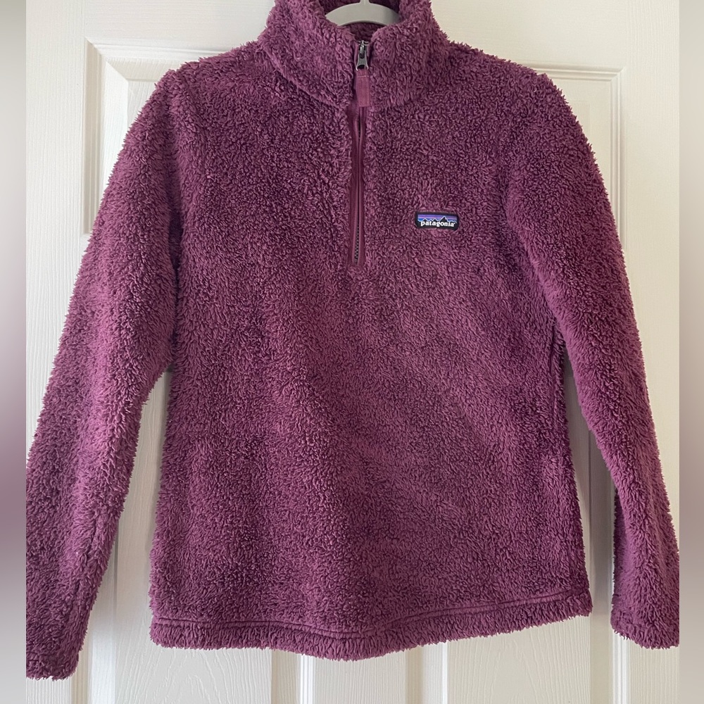 Patagonia Women's Los Gatos 1/4 Zip Fleece  Sz XS Light Balsamic